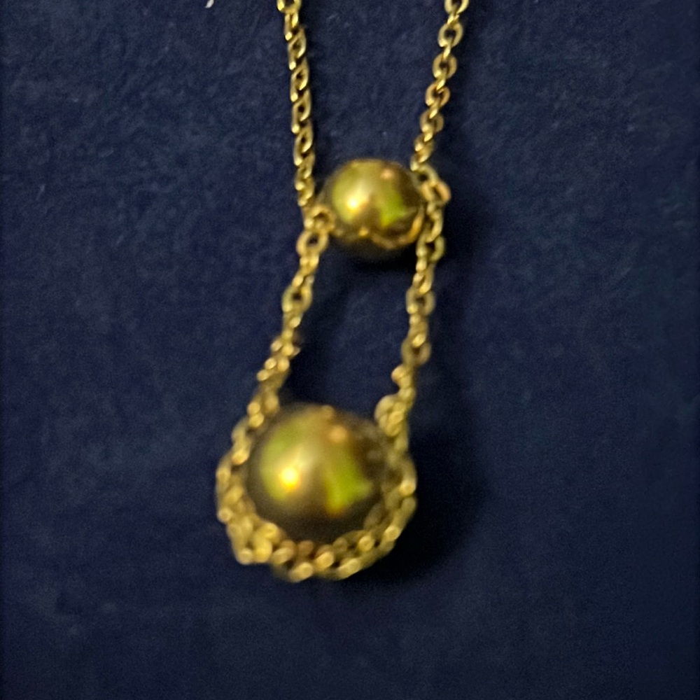 Ball drop earrings - Picture 2 of 2
